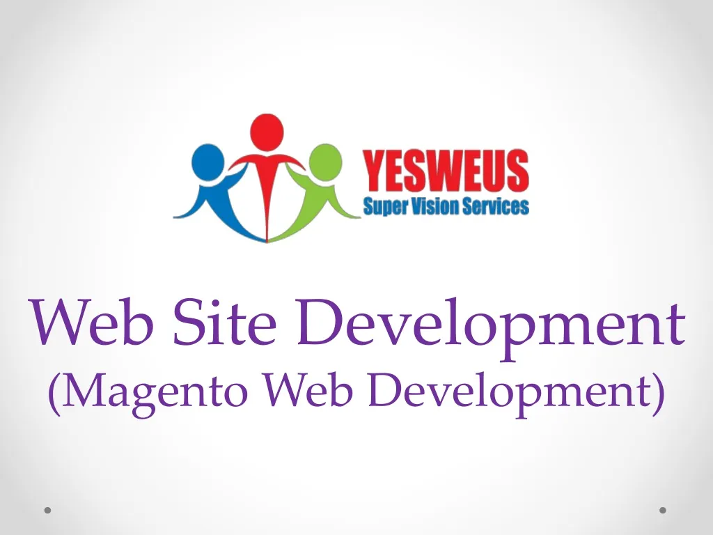 web site development magento web development