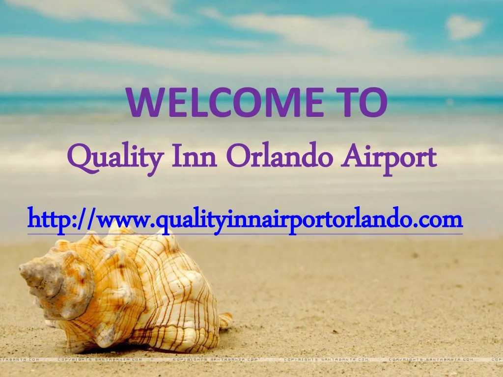 welcome to quality inn orlando airport