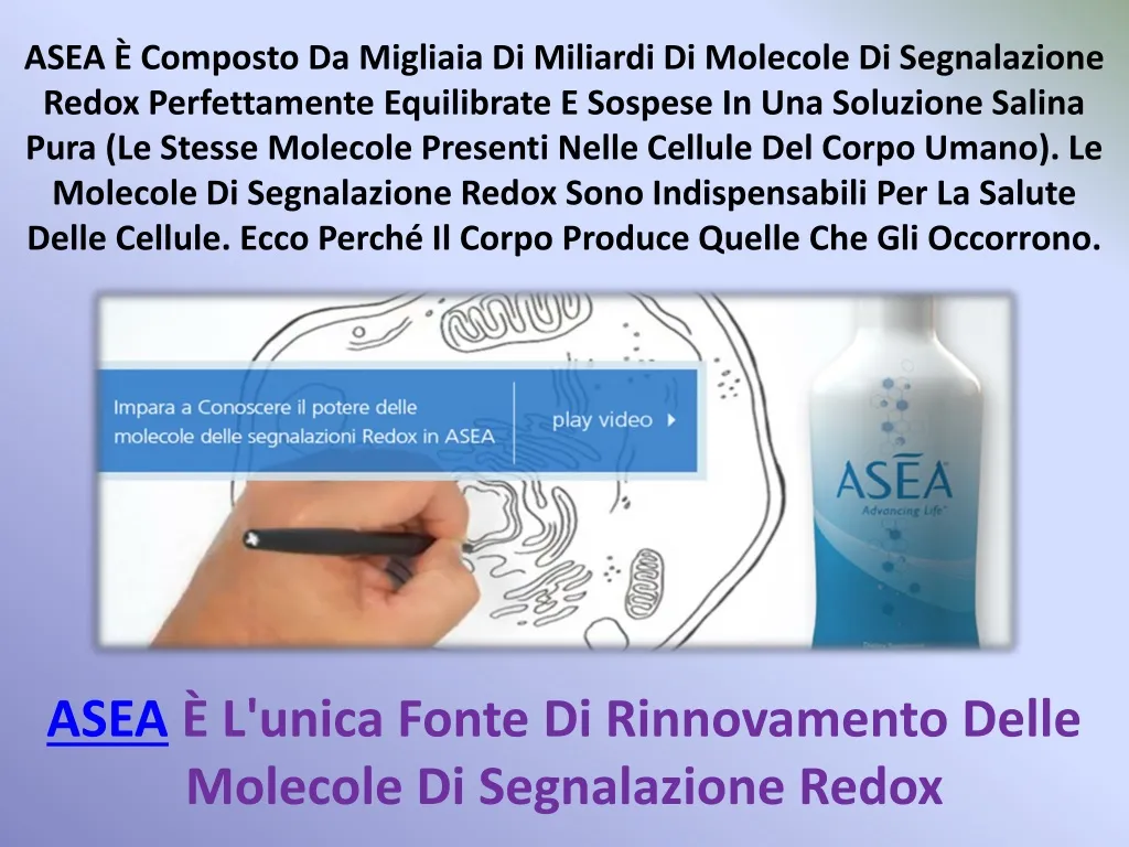 asea composto da migliaia di miliardi di molecole