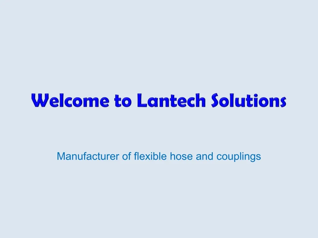 welcome to lantech solutions
