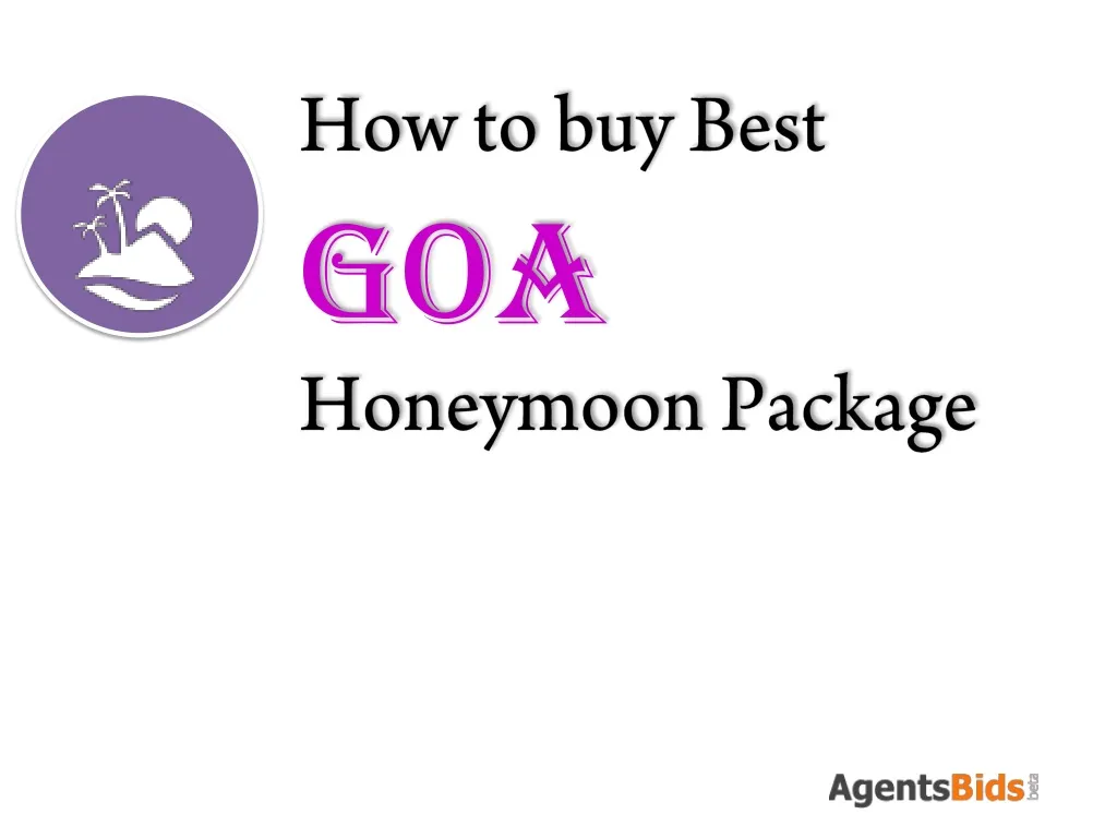 how to buy best goa honeymoon package