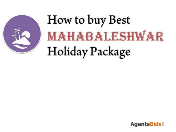 mahabaleshwar holiday packages