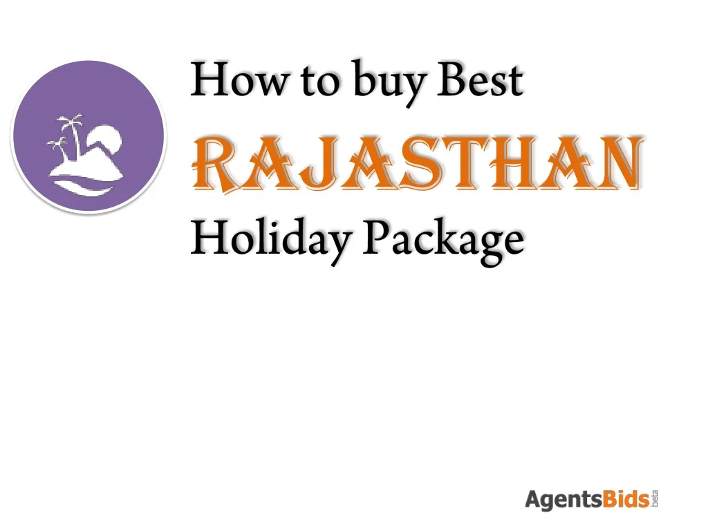 how to buy best rajasthan holiday package