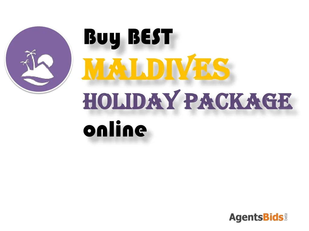 buy best maldives holiday package online