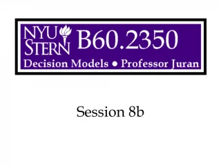 Decision Models: Hypothesis Testing and Simulation Methods - slide 1