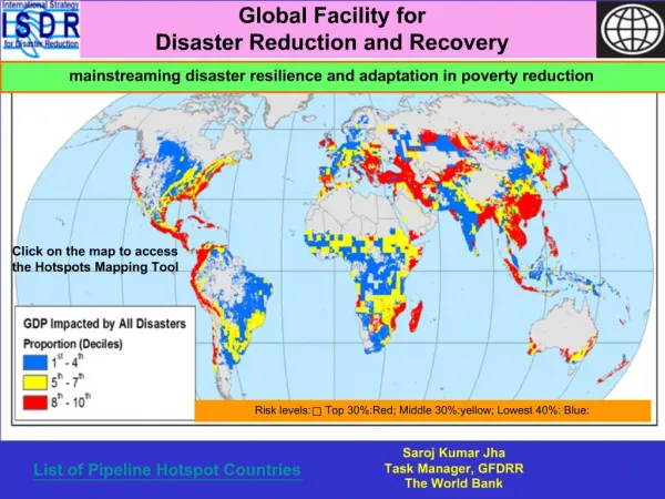 Global Facility for Disaster Reduction and Recovery