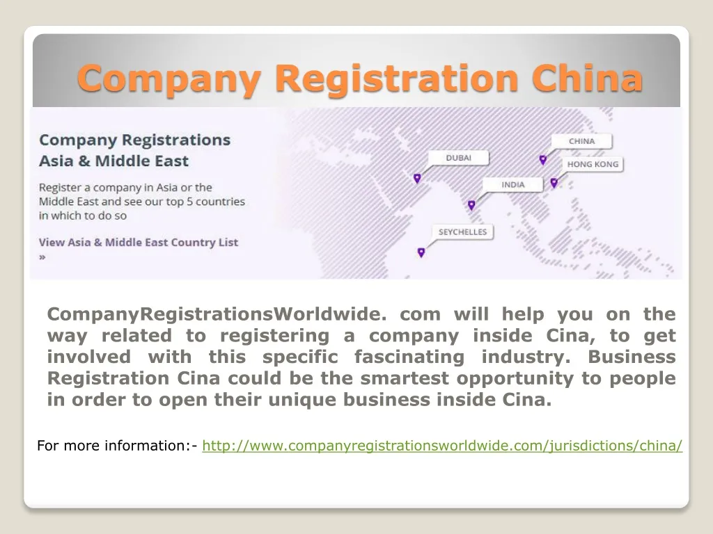 company registration china