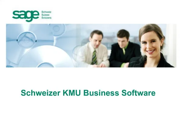 Schweizer KMU Business Software