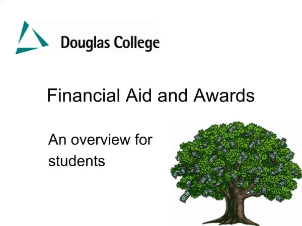 Financial Aid and Awards