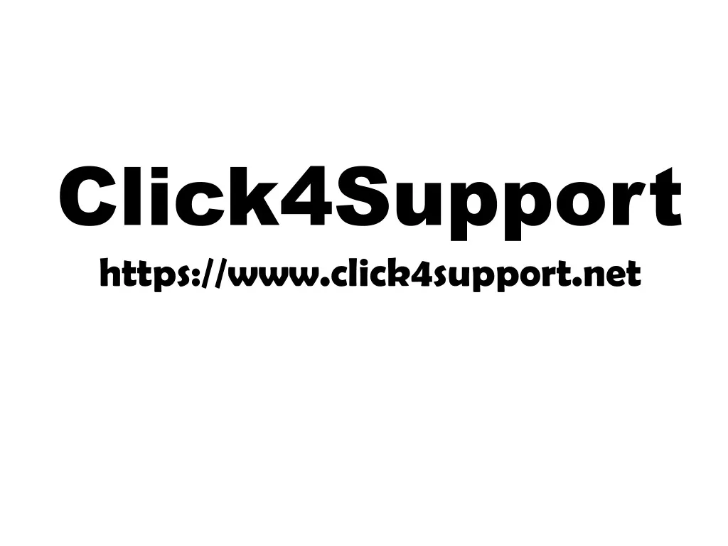 click4support https www click4support net