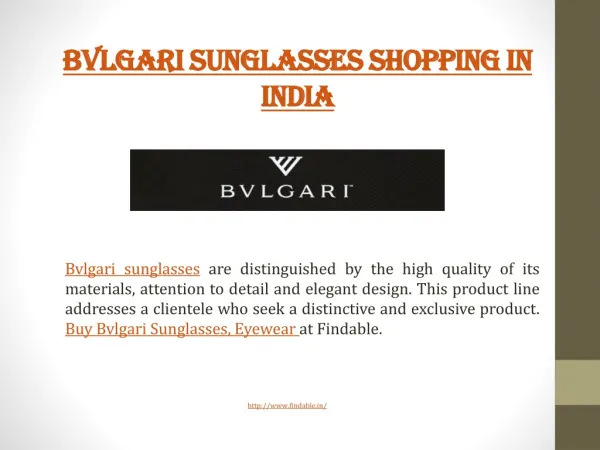 Bvlgari stores in India near you to shop sunglasses
