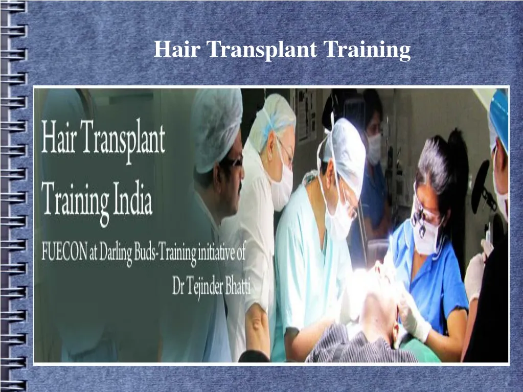 hair transplant training