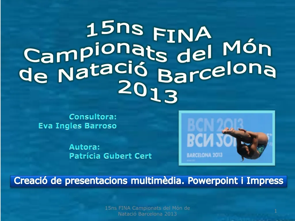 creaci de presentacions multim dia powerpoint i impress