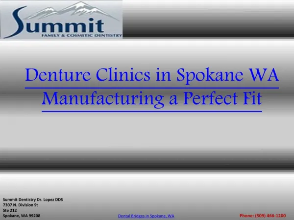 Denture Clinics in Spokane WA
