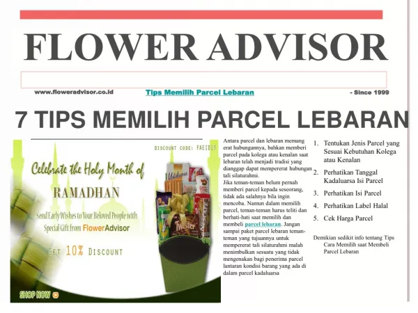 flower advisor