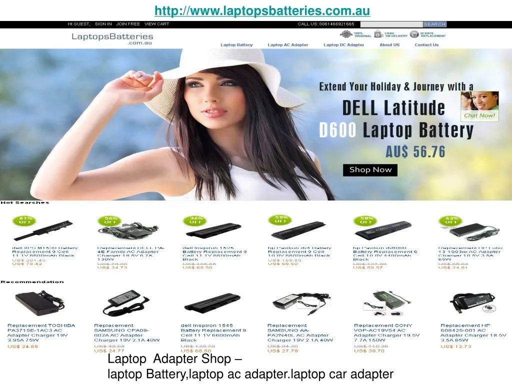 http www laptopsbatteries com au