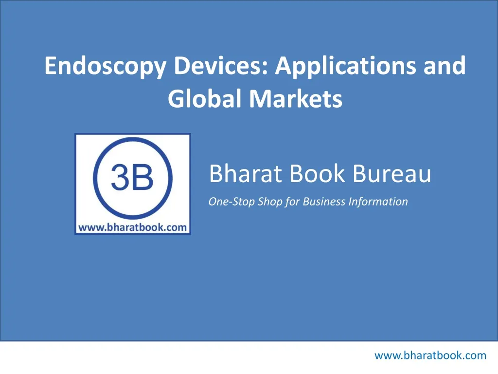 endoscopy devices applications and global markets