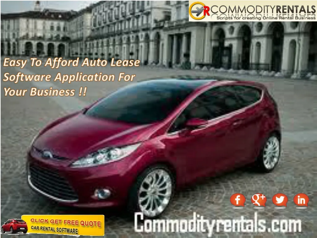 easy to afford auto lease software application