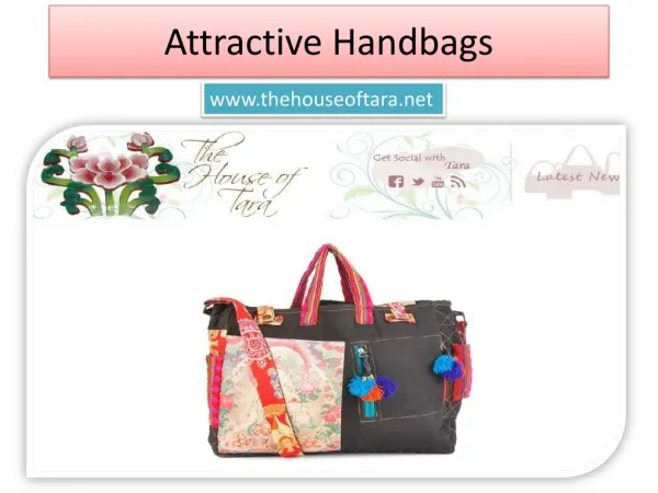 Attractive Handcrafted Bags India