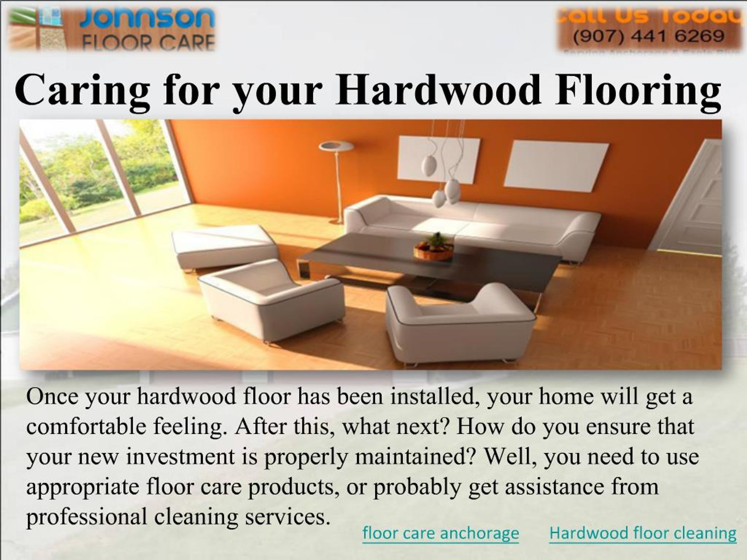 PPT - Caring for your Hardwood Flooring PowerPoint Presentation, free ...