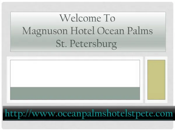 Ocean Palm Hotel St. Petersburg