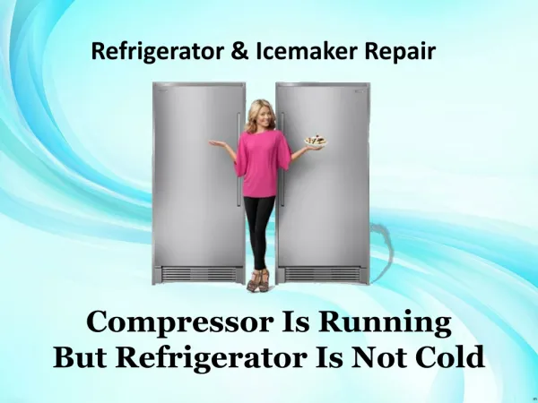 Refrigerator And Icemaker DIY Repairing