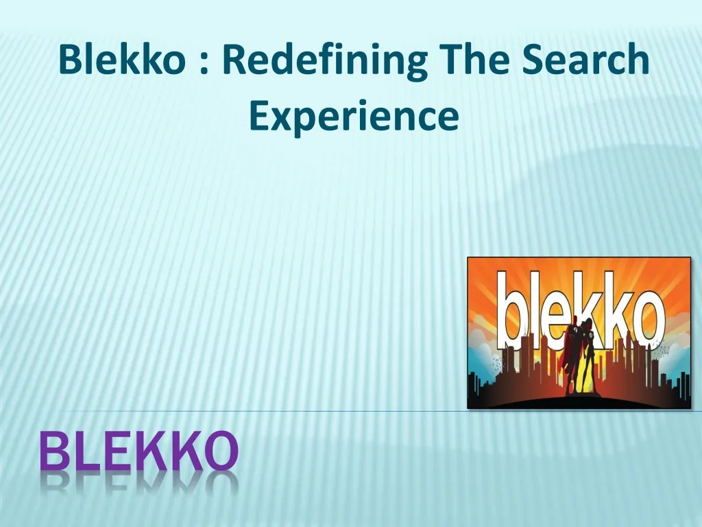 blekko redefining the search experience