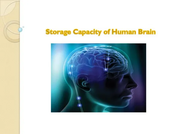 Memory Storage Capacity of Human Brain