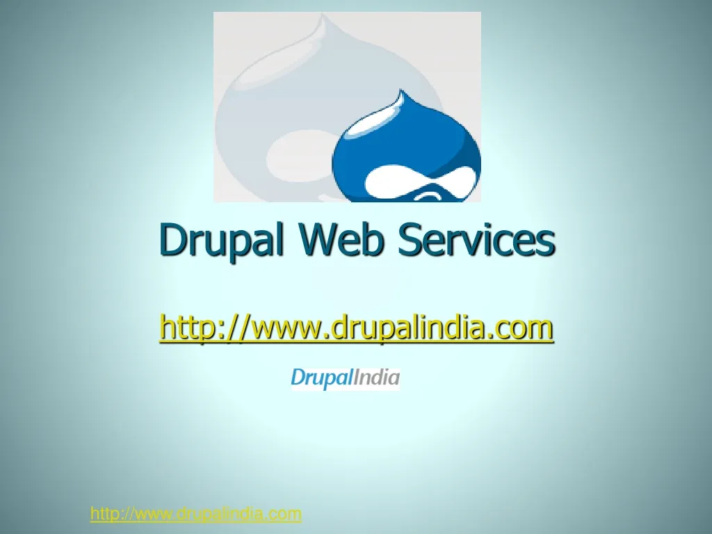 drupal web services