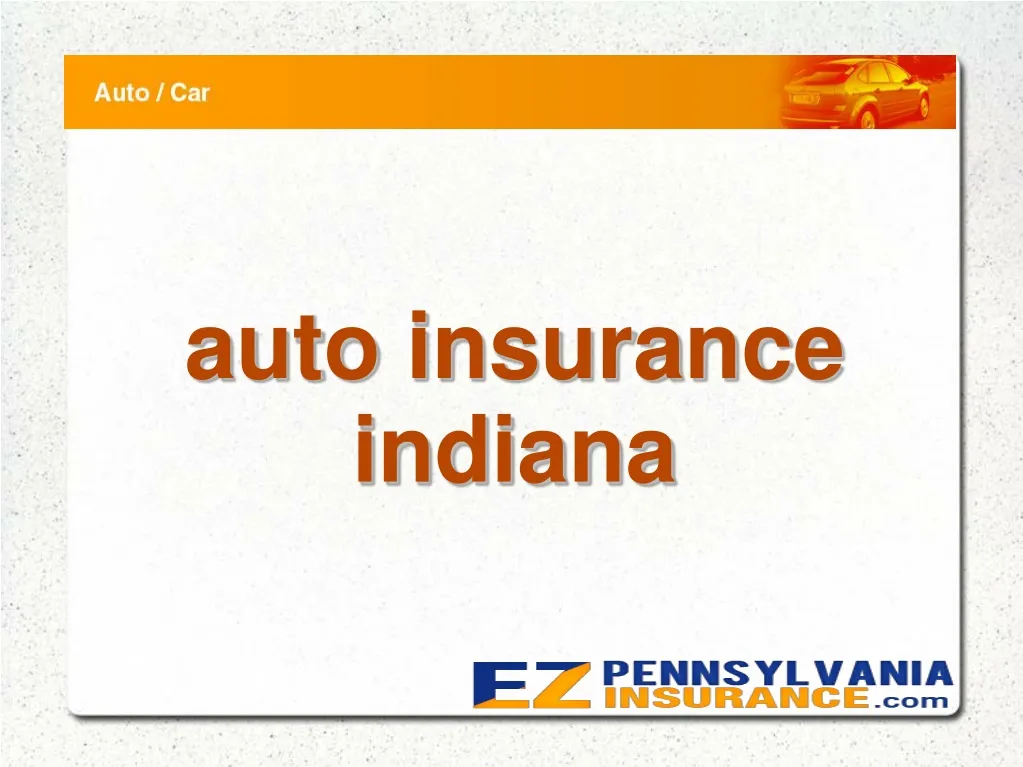 auto insurance indiana