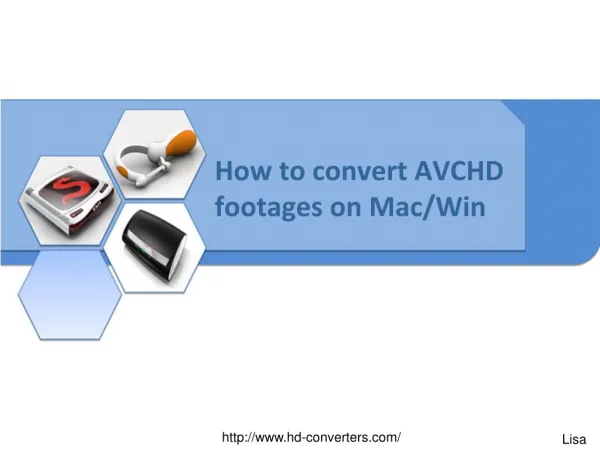How to convert AVCHD videos for editing and playback on Mac