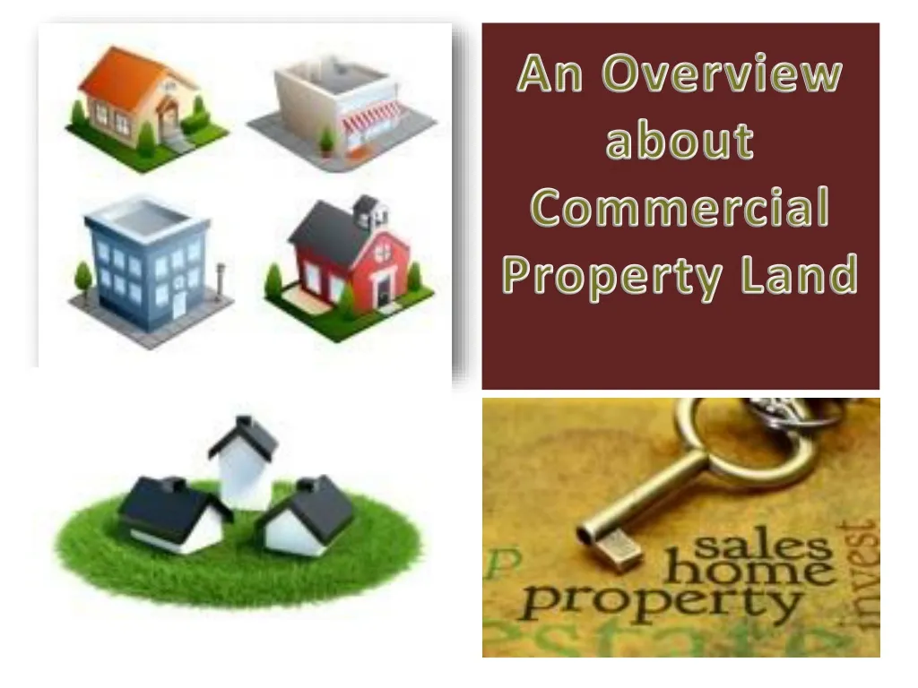 an overview about commercial property land