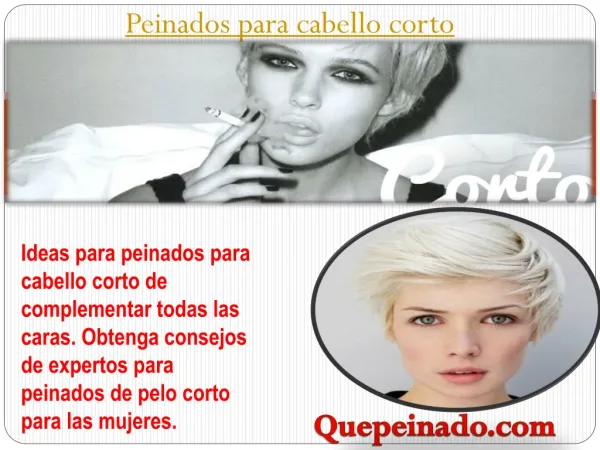 Peinados Para Cabello Corto