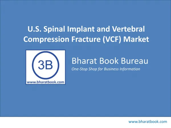 U.S. Spinal Implant and Vertebral Compression Fracture (VCF