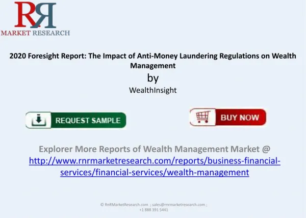 2020 Anti Money Laundering Regulations on Wealth Management