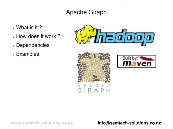 An Introduction to Apache Giraph