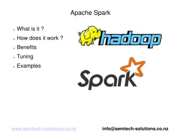 An introduction to Apache Spark