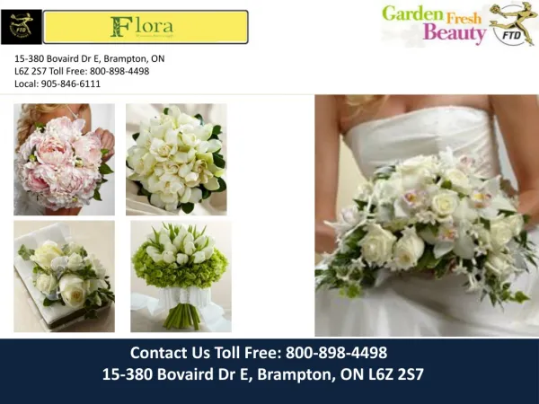 Wedding Florist Brampton | Wedding Florist Mississauga |Wedd