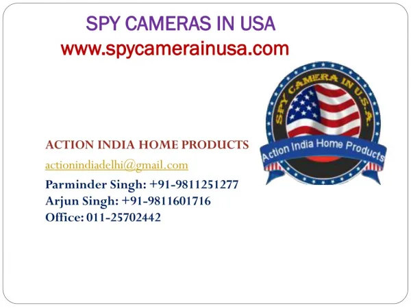 Spy Camera in Usa