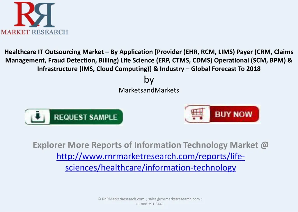 healthcare it outsourcing market by application