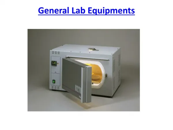 General Lab Equipments