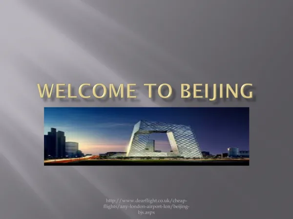 Beijing travel guide