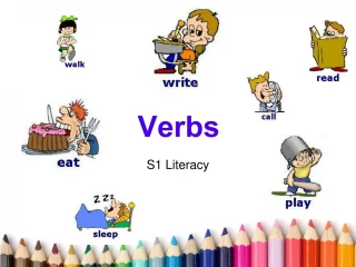 PPT - VERBS PowerPoint Presentation, Free Download - ID:5305894