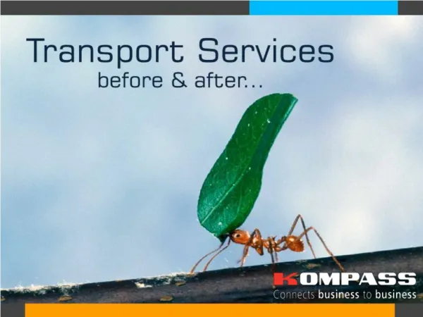 Transport services Before and After