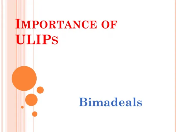 ULIP Plans - Bimadeals