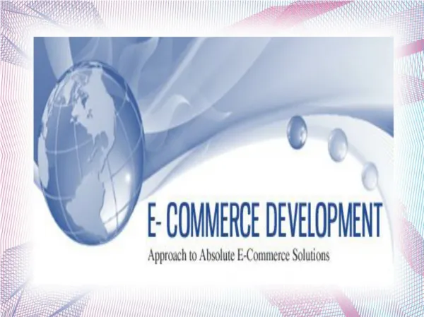 Ecommerce Web Development Company: Provides Online Web Solut