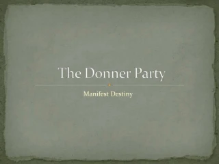 The Donner Party - slide 1