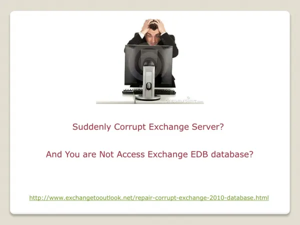 Repair Corrupt Exchange 2010 Database