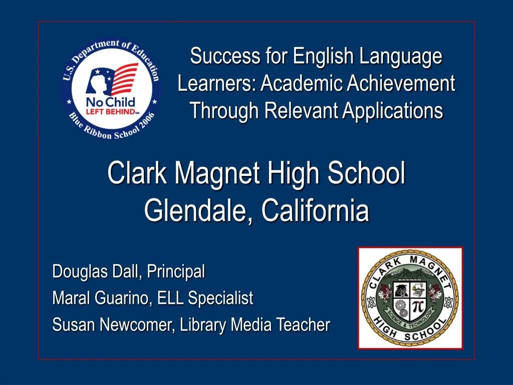 clark magnet high school glendale california