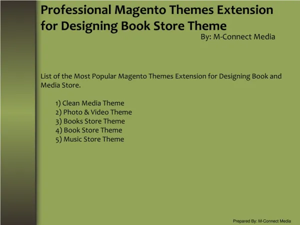 Top 5 Responsive Magento Theme Extension for Book Store